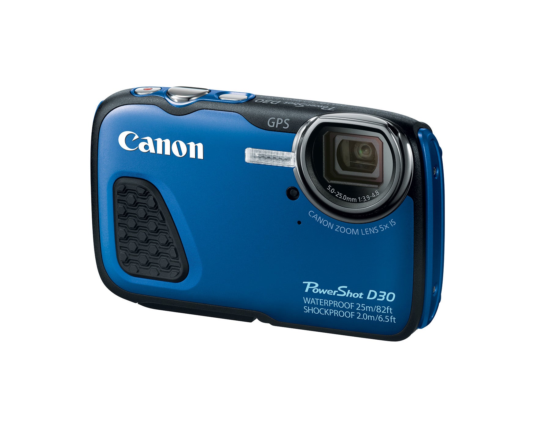 Canon PowerShot D30 Waterproof Digital Camera 12.1MP with 5x Optical Zoom - Perfect for Underwater Photography, Travel & Outdoor Adventures