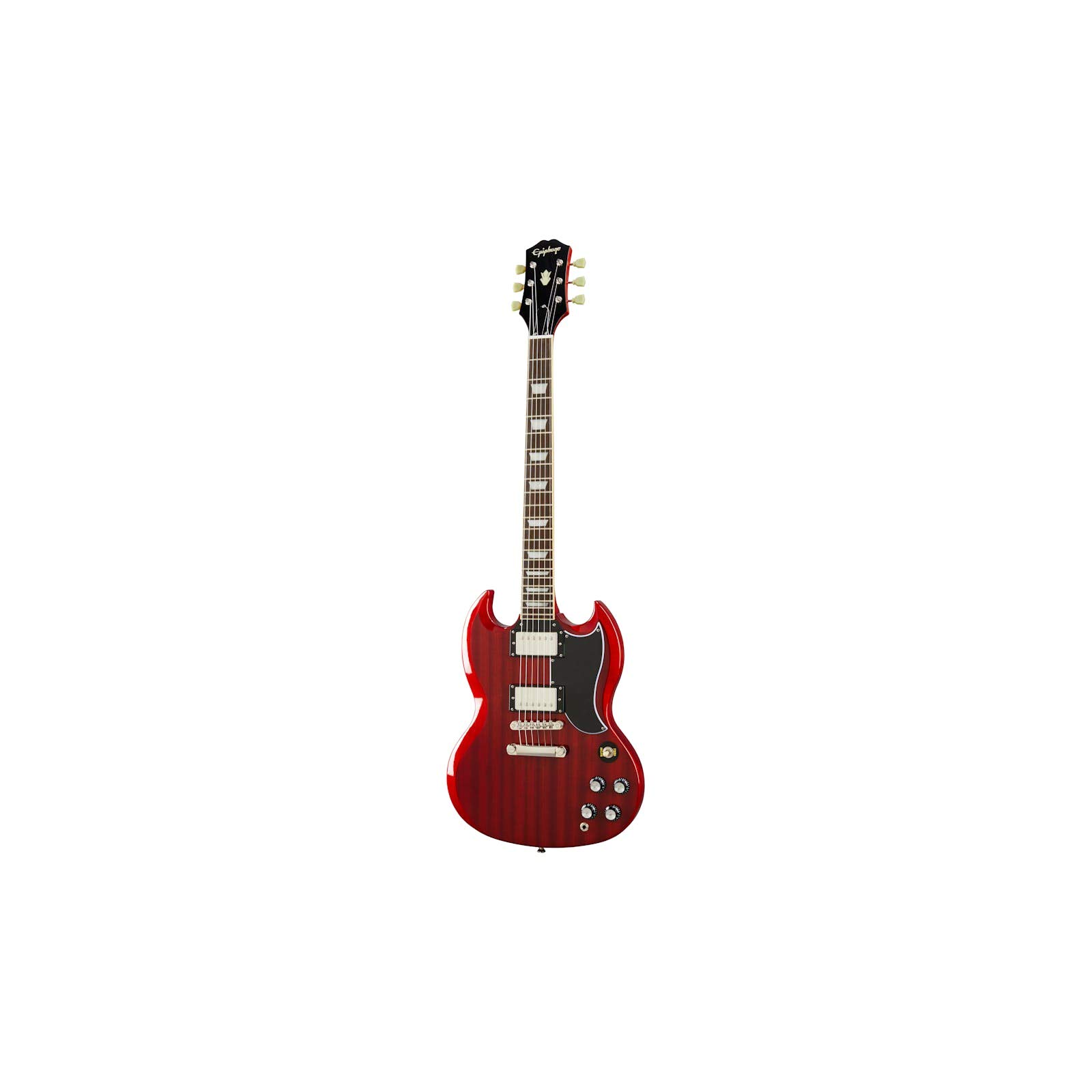 Epiphone SG Standard 60s Electric Guitar - Vintage Cherry Finish | Classic Rock & Blues Guitar for Stage & Studio Performances