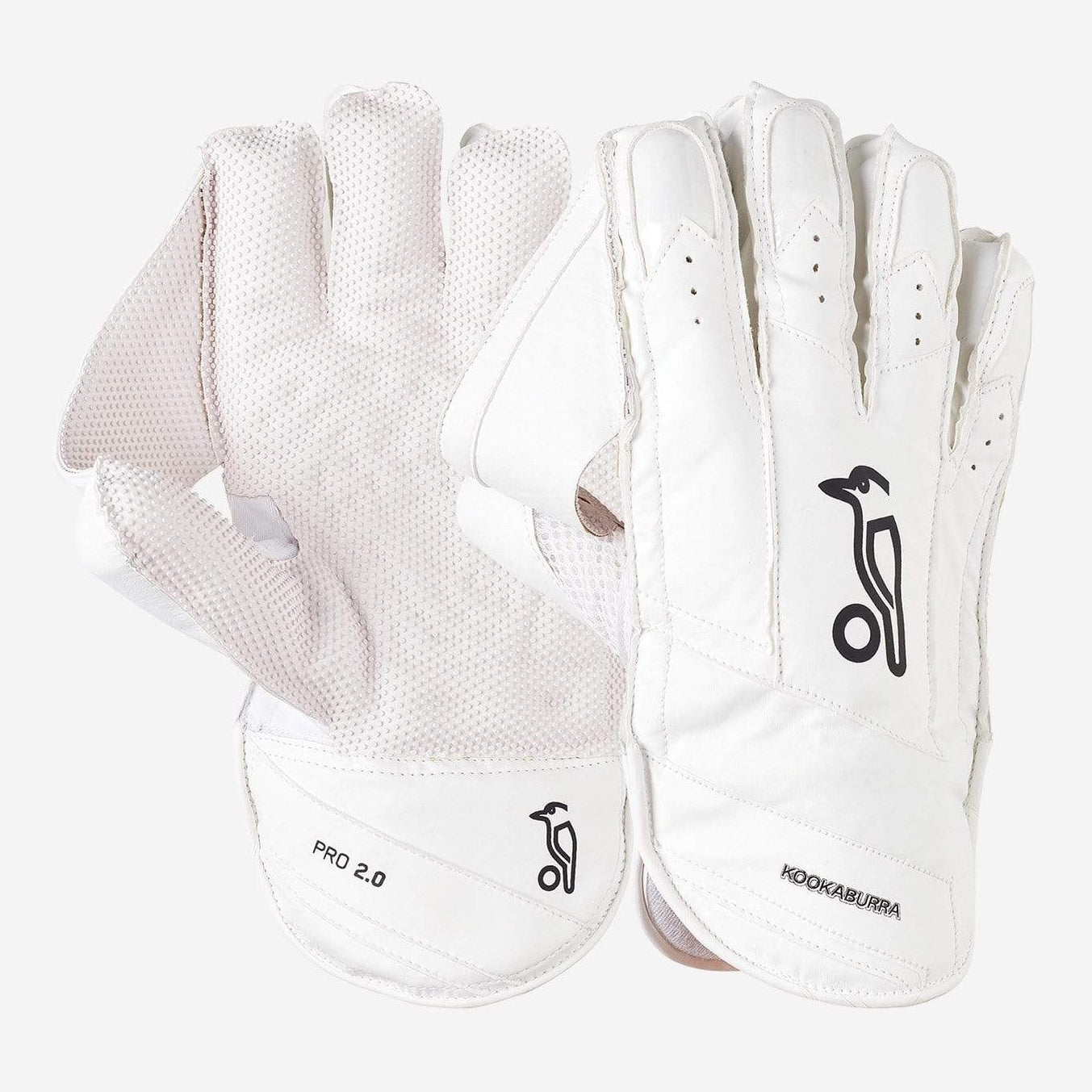 Kookaburra Pro 2.0 Cricket Wicketkeeping Gloves - Premium Leather Wicket Keeper Gloves for Cricket Matches & Practice Sessions