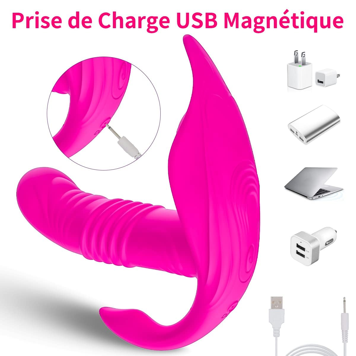 2024 New USB Rechargeable 10-Speed Dual Motor Adult Toy for Women - Waterproof, Quiet & Realistic Pleasure Device - Perfect for Solo Play, Couples Fun & Discreet Enjoyment at Home