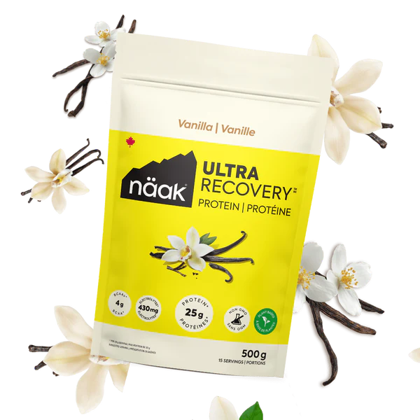 Naak Ultra Recovery Protein Powder - Vegan Post-Workout Recovery Drink for Athletes & Fitness Enthusiasts - Ideal for Muscle Repair After Training, Running & Sports