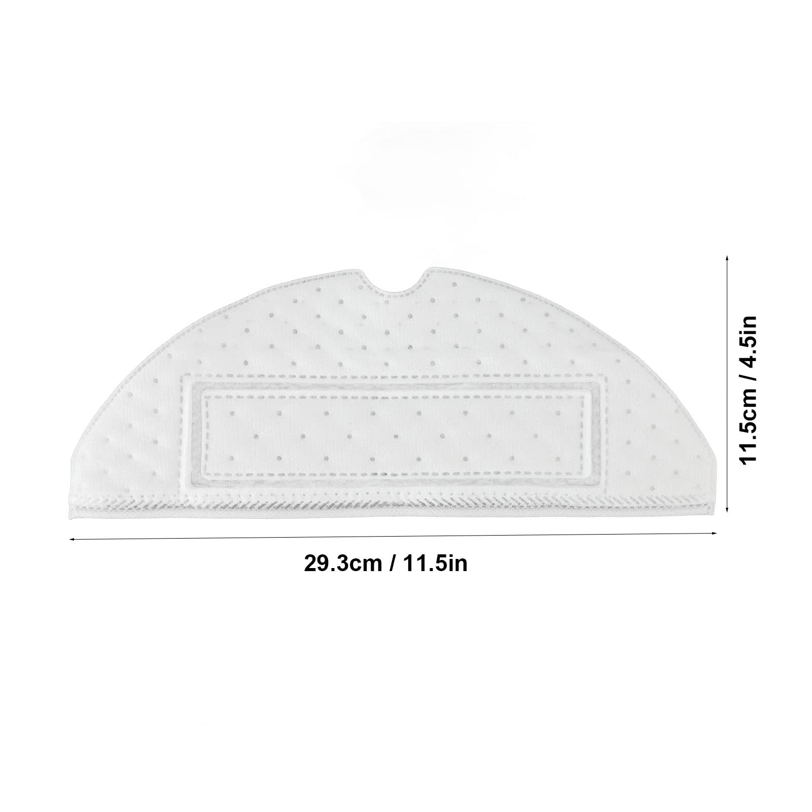 20pcs Disposable Mop Pads for Xiaomi Roborock S7/S7+/T7s/T7 Splus - Super Absorbent, Easy to Install Wet Cleaning Pads - Perfect for Hardwood Floors, Tile & Pet Hair Removal