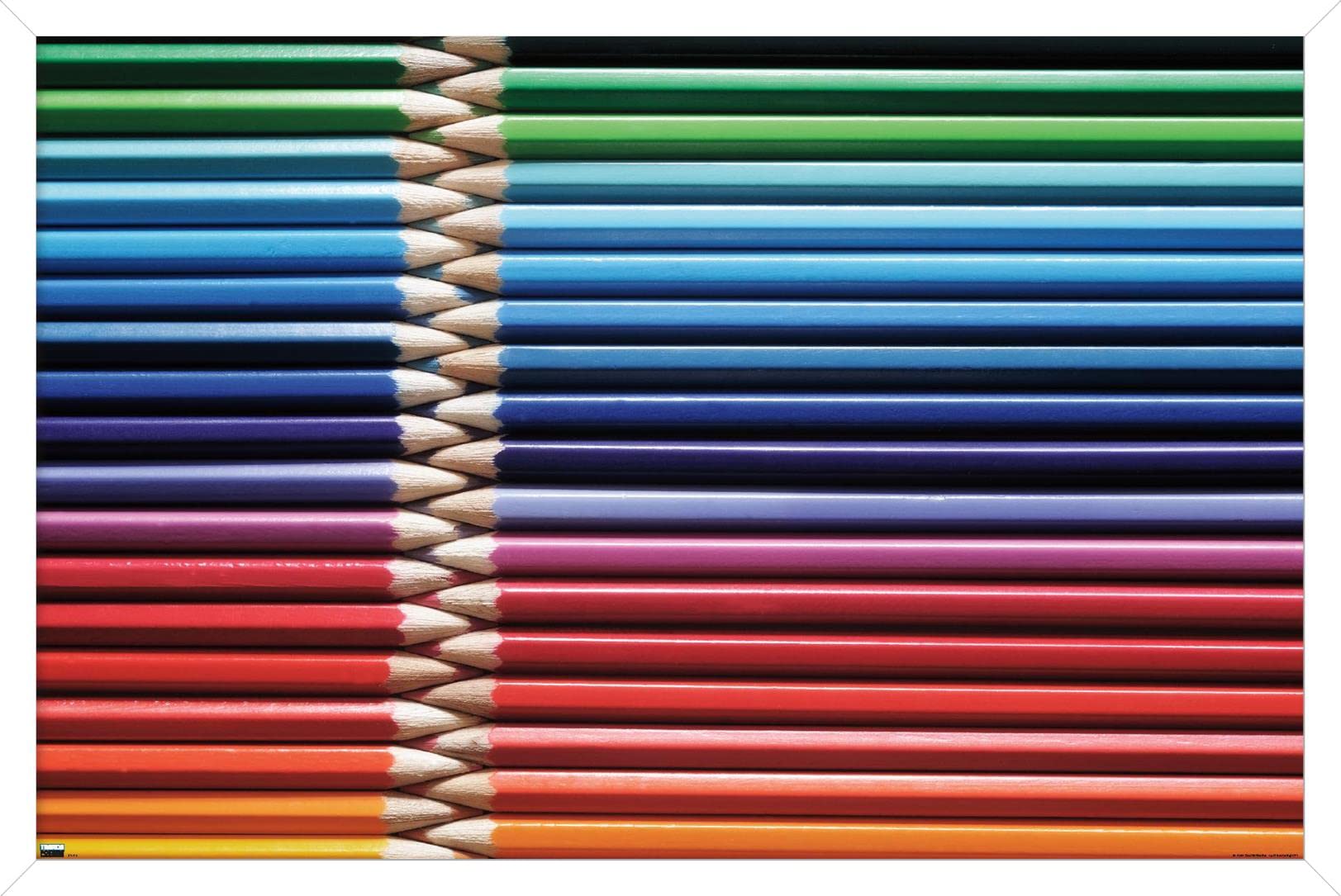 Trends International Tom Quartermaine - Premium Colored Pencils Art Poster 14.725