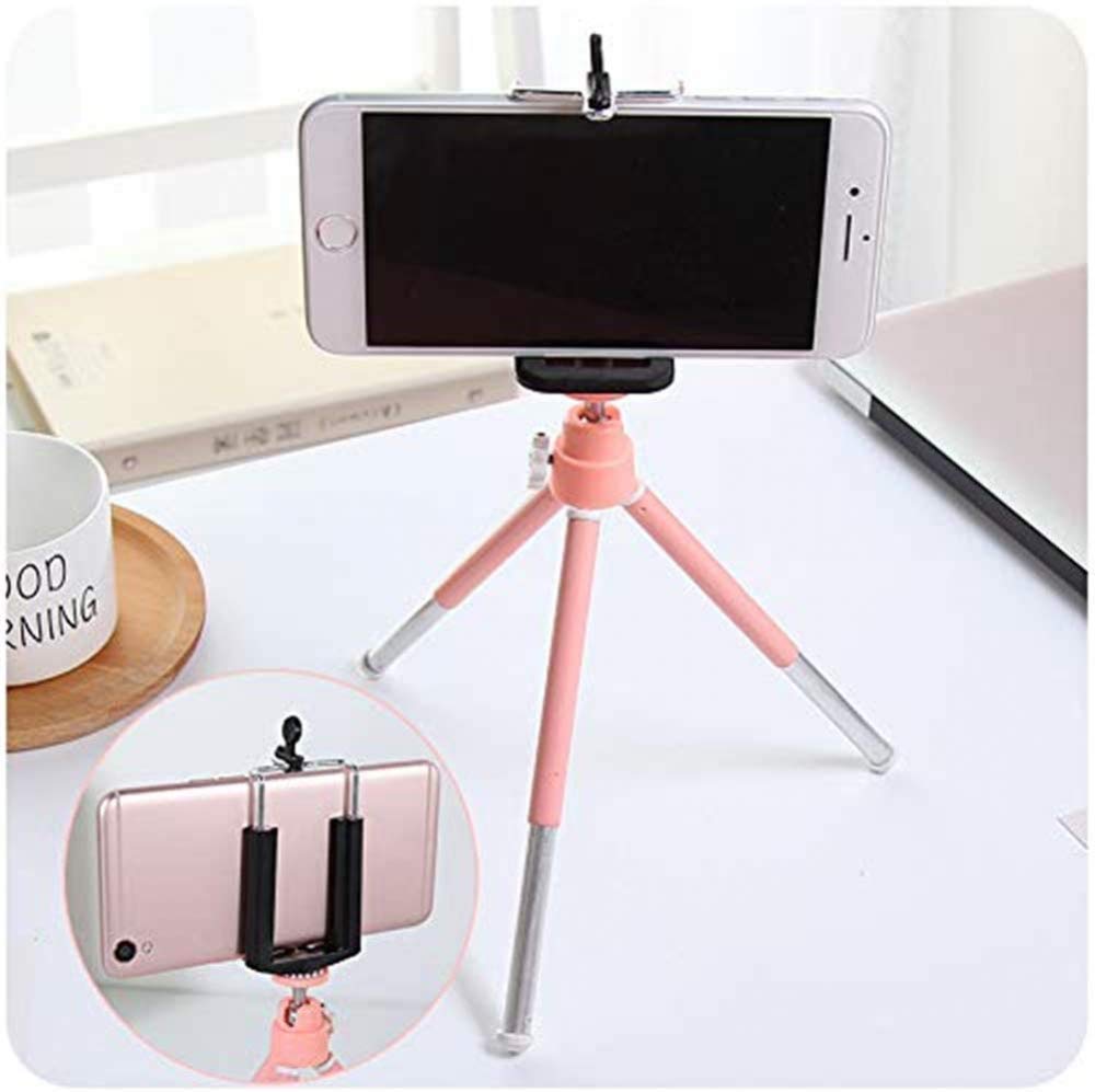 Professional Black Travel Tripod Stand for Digital & Mobile Phone Cameras - Lightweight, Portable & Adjustable for Outdoor Photography, Vlogging & Video Shooting