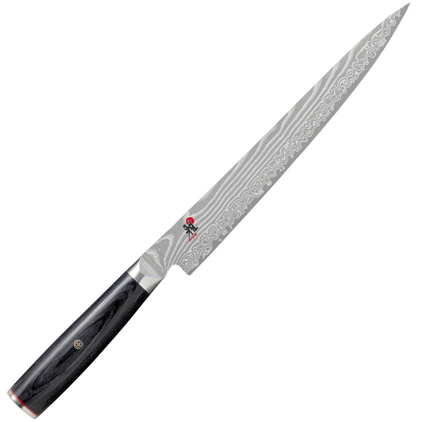 Miyabi 5000FC D Damascus Steel Sujihiki Knife 240mm - Premium Japanese Slicing Knife for Sushi, Meat & Vegetables - Perfect for Chefs & Home Cooking