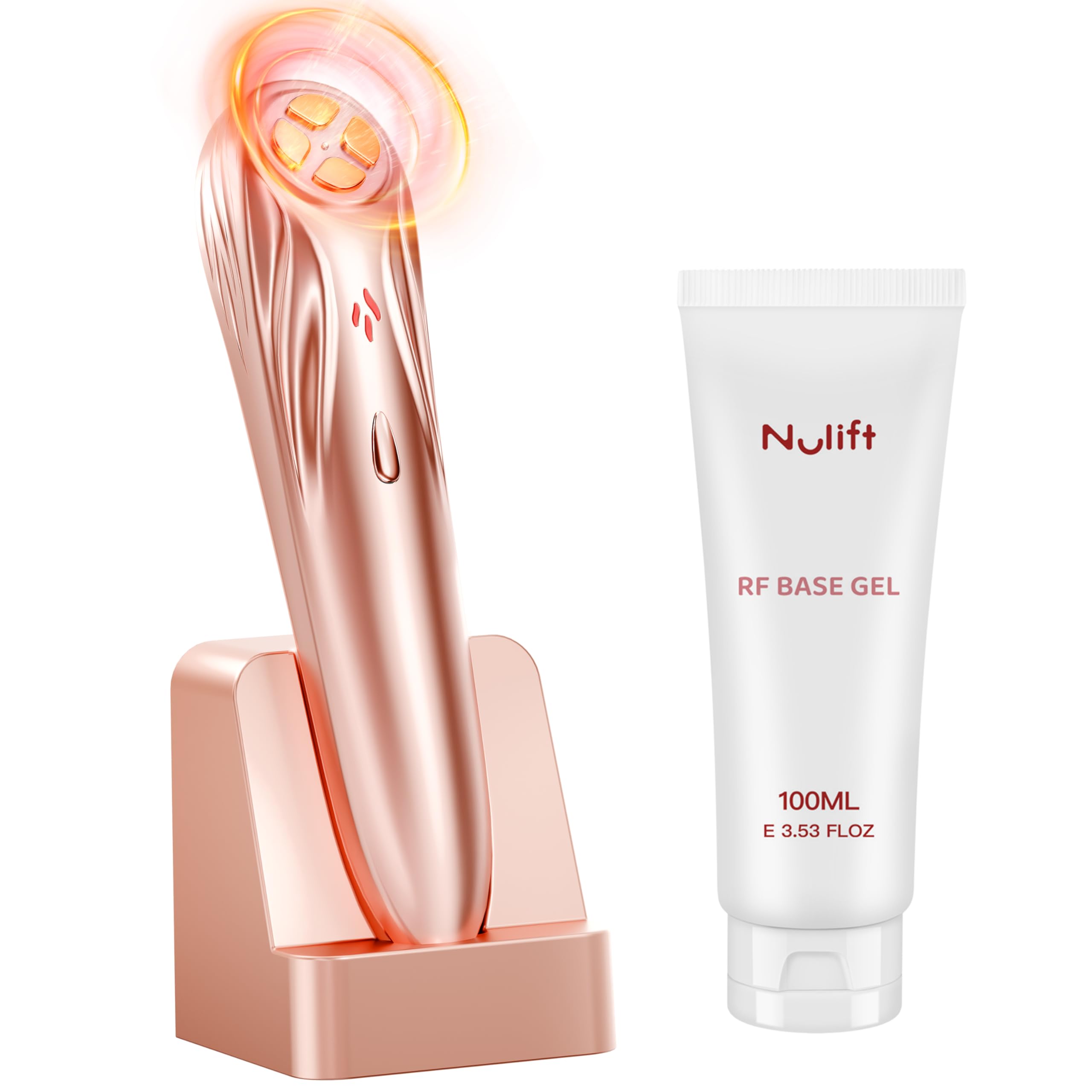 RF Skin Tightening Device for Face - Anti-Aging Wrinkle Removal & Lifting Machine, Wireless Home Beauty Device with 3 Levels for At-Home Skin Renewal | Perfect for Daily Skincare Routine, Salon-Quality Facial Treatment & Anti-Aging Care