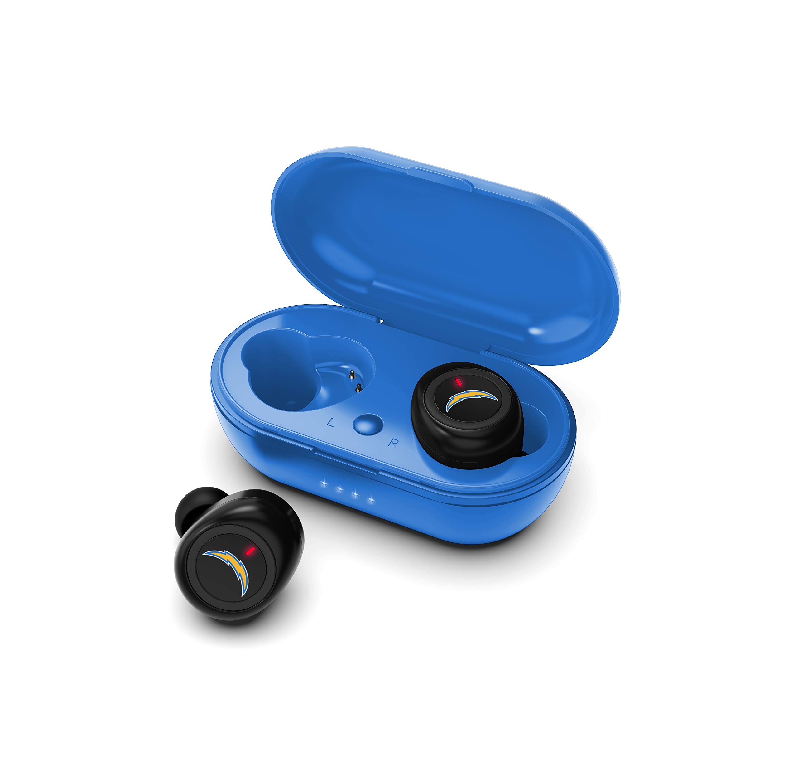 SOAR NFL True Wireless Earbuds - Bluetooth 5.0 Sports Headphones with Noise Cancelling, 24H Playtime - Perfect for Football Games, Workouts & Commuting