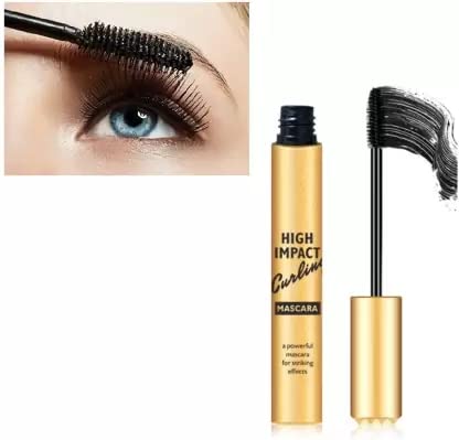 Waterproof Mascara for Instant Volume & Length - Long-Lasting, Smudge-Proof for All-Day Wear - Perfect for Swimming, Workouts & Special Occasions