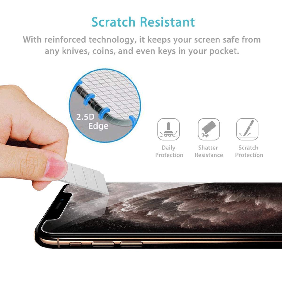 Samsung Galaxy F62 Case with Tempered Glass Screen Protector - Slim Transparent Black TPU Silicone Protective Cover for Galaxy F62 (6.7 Inch) | Shockproof & Anti-Scratch | Perfect for Work, Travel & Daily Use