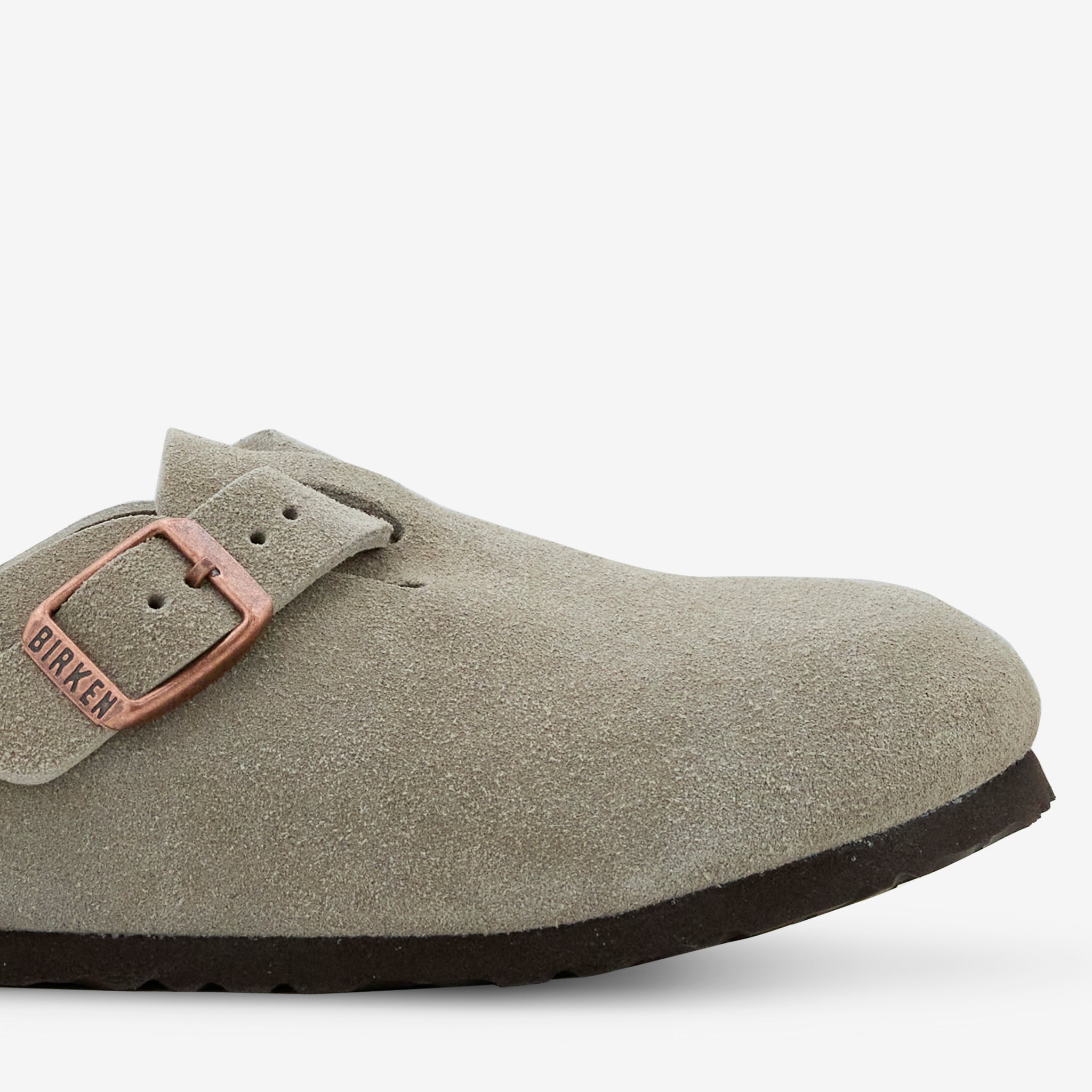 Boston Kids Taupe Suede Narrow Shoes - Comfortable & Stylish Sneakers for Boys and Girls - Perfect for School, Play & Everyday Wear