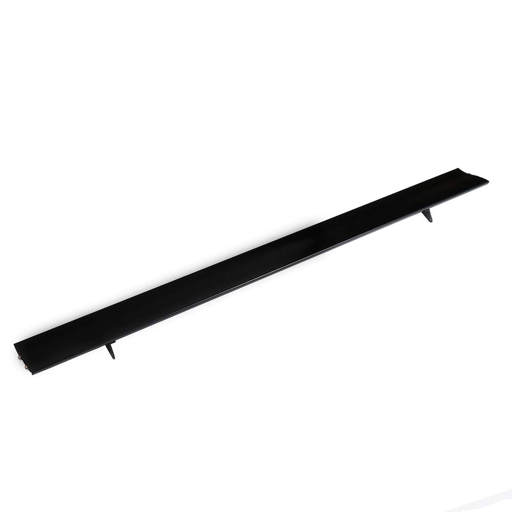 SCITOO Universal Black Aluminum Rear Trunk Spoiler Wing - Car Exterior Styling Accessory & Replacement Part for Enhanced Aerodynamics & Sporty Look - Perfect for Sedans, Coupes, and Hatchbacks