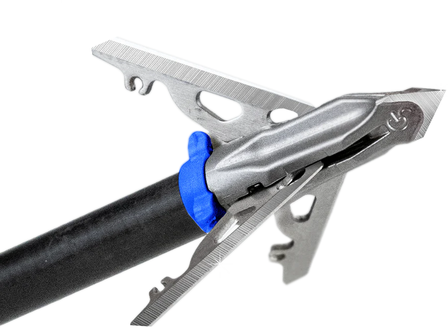 G5 Deadmeat V2 Broadheads - 100 Grain Fixed Blade Hunting Broadheads for Deer & Big Game - Razor Sharp Stainless Steel Blades - Perfect for Bowhunting & Crossbow Hunting