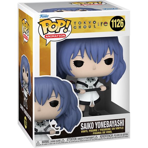 Tokyo Ghoul Saiko Yonebayashi Anime Pop! Vinyl Figure Collectible [1126] - Perfect for Anime Fans, Gift Ideas & Display Collections