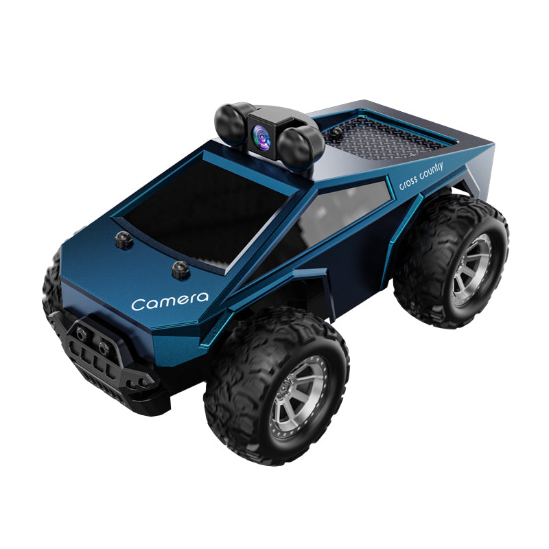 KFPLAN KF29 1:28 Scale Tesla Model FPV RC Car with HD Camera & Real-Time Video Transmission - Remote Control Racing Car for Kids & Adults, Indoor & Outdoor Play, Drifting & Stunt Performance