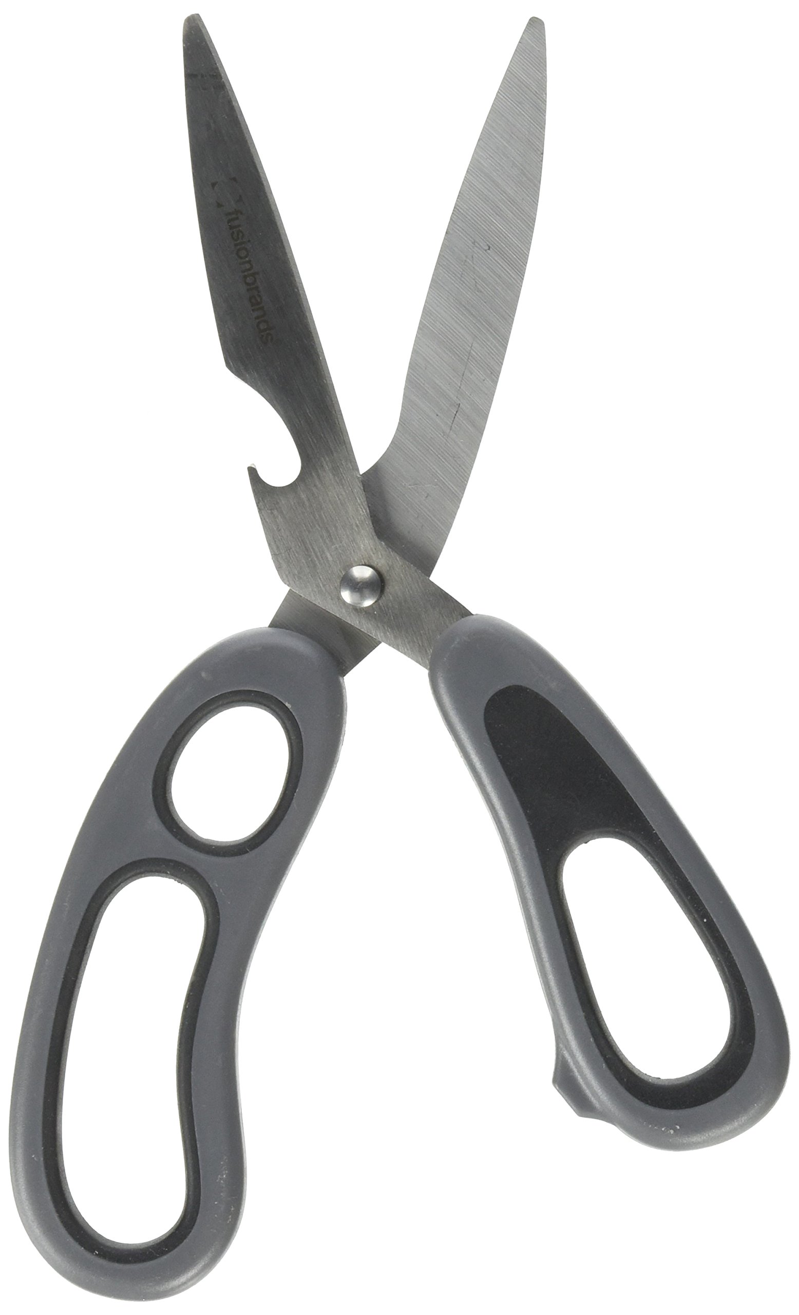 Premium Stainless Steel Kitchen Scissors - Heavy Duty Food Shears for Cutting Meat, Poultry, Herbs & Vegetables | Ergonomic Safe-Grip Handles | Dishwasher Safe | Perfect for Cooking, Meal Prep & Crafting