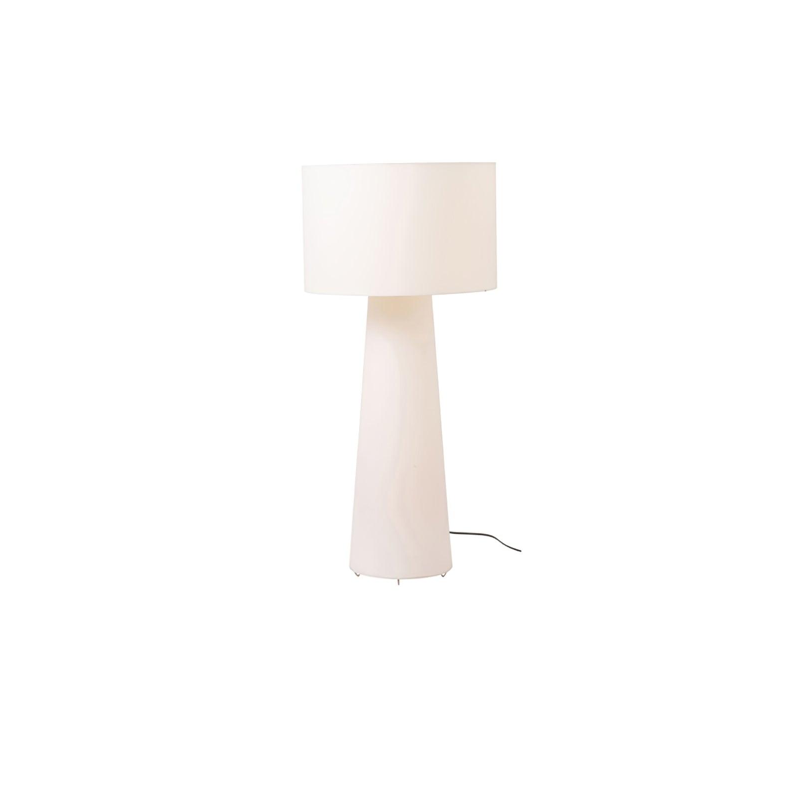 Modern Column Fabric Floor Lamp - Elegant Standing Light for Living Room, Bedroom & Office - Perfect for Reading, Relaxing & Ambient Lighting