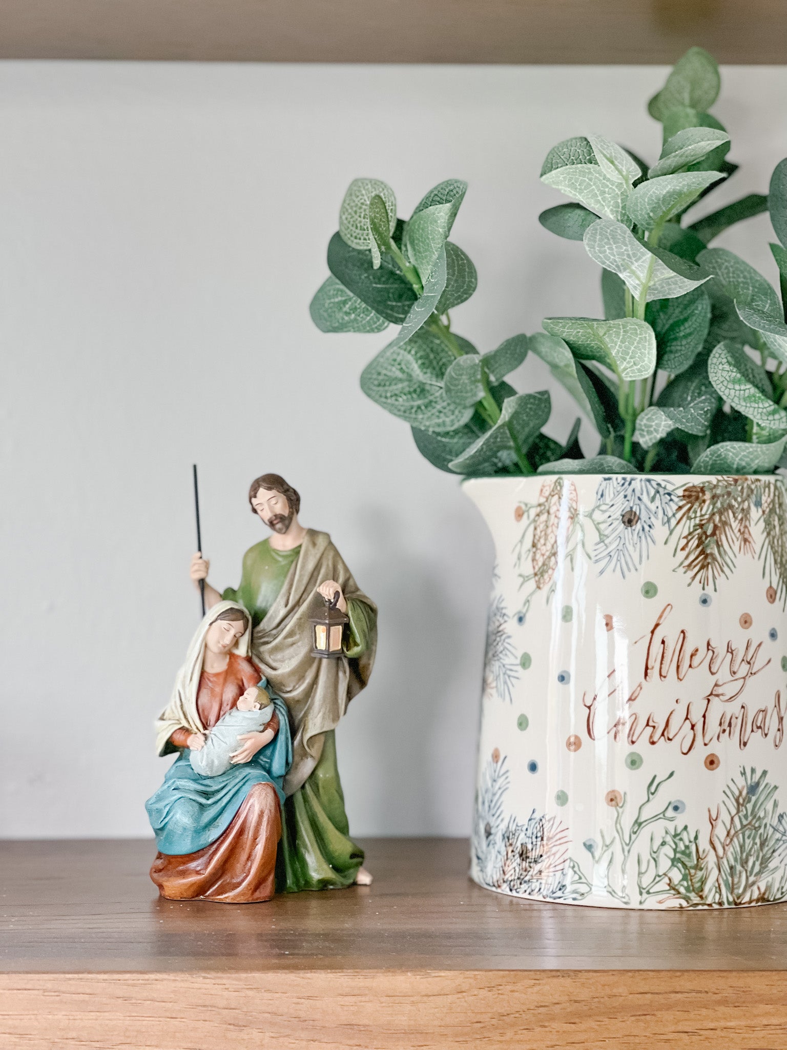 Holy Family Statue - Religious Home Decor, Catholic Gifts for Christmas, Baptism & Weddings - Perfect for Church Altar, Living Room & Garden Display