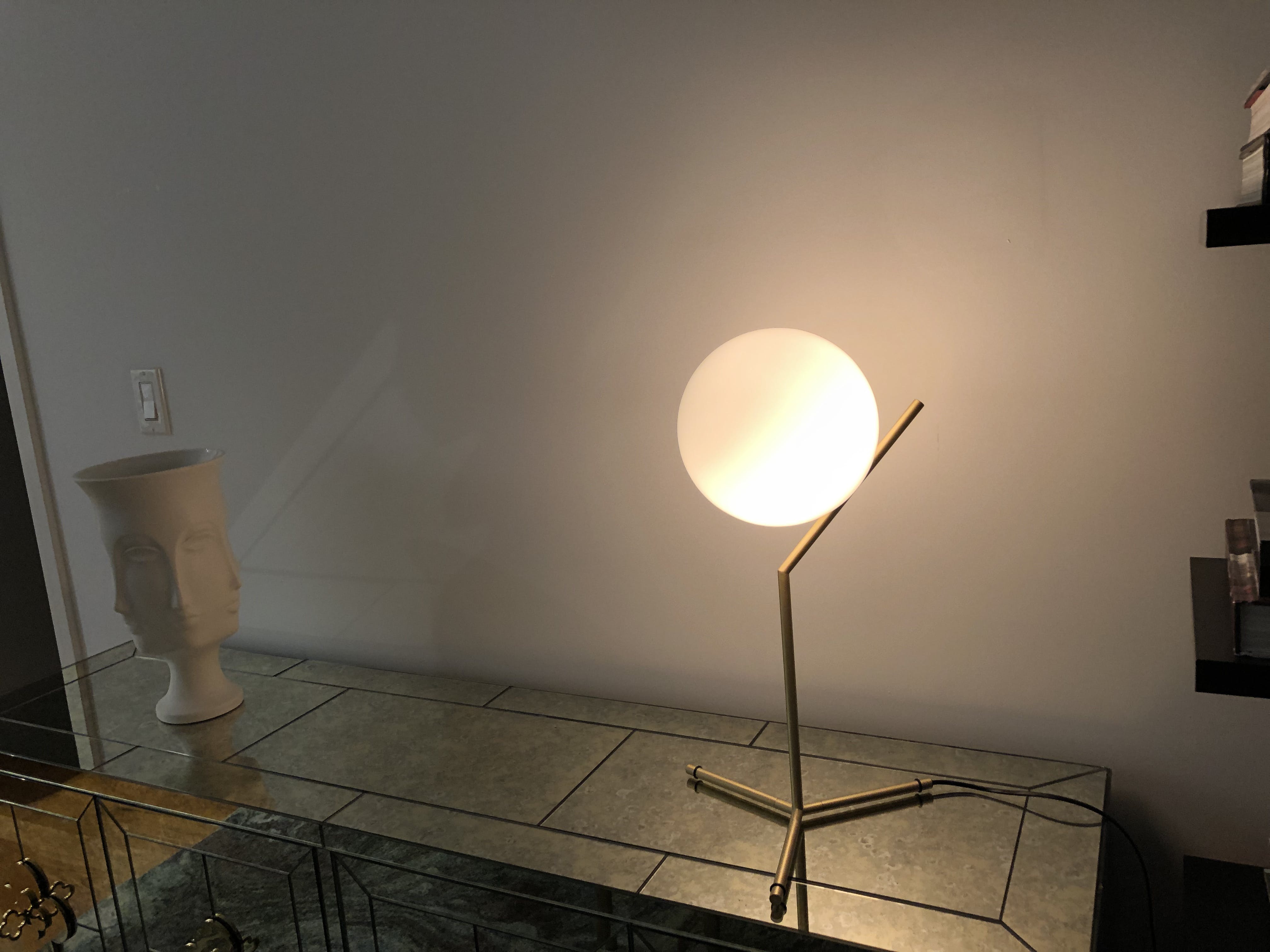 LED Table Lamp - Modern USB Rechargeable Night Light for Bedroom, Living Room, Office | Dimmable Touch Control, Warm White Light, Perfect for Reading, Relaxing & Decor