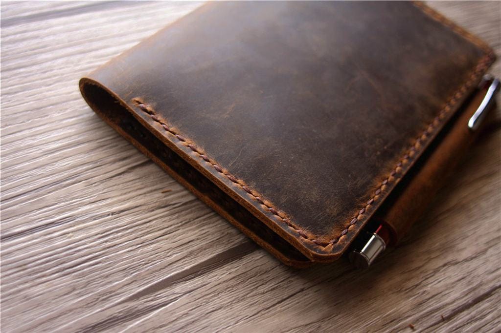 Custom Leather Passport Holder - Personalized Name Engraved RFID Blocking Travel Wallet for Men & Women - Perfect for Airports, Business Trips & Vacations