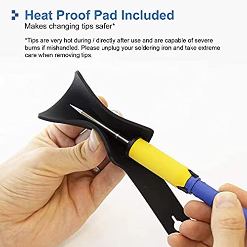Hakko FM2027-01 Locking Soldering Iron Kit with Sleeve Assembly & Pad - 2 Pack (No Tip Included) | Professional Soldering Tool for Electronics Repair, DIY Projects, and Circuit Board Work