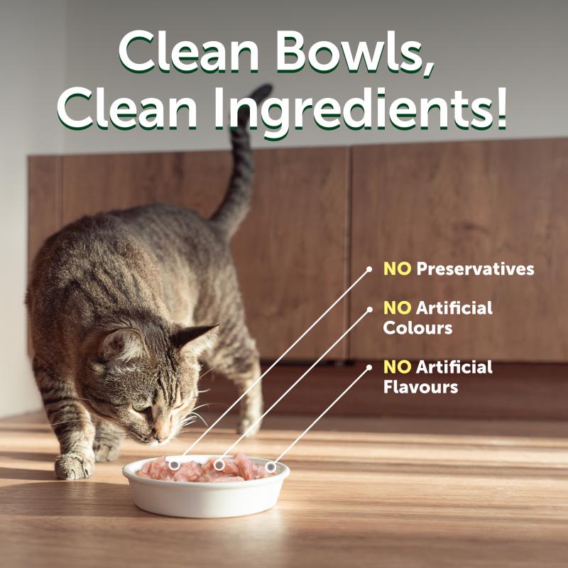 Premium Tuna Wet Cat Food for Adult Cats - All Breeds, Grain-Free, 24-Pack - Perfect for Mealtime & Weight Management