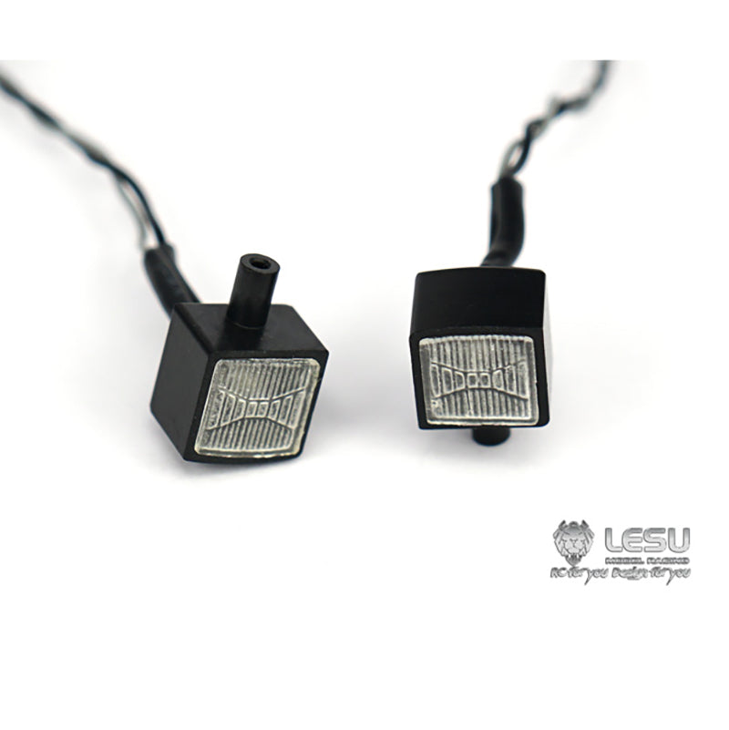 LESU LED Spot Light Roof Rotating Lamp for Tamiya 1/14 RC Tractor Truck - DIY Accessory with Optional Versions - Perfect for RC Car Customization & Night Racing Scenes