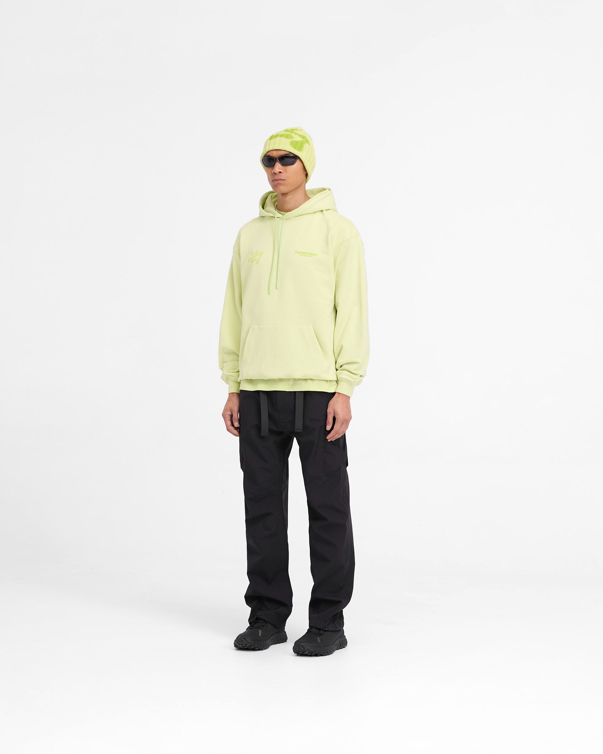 247 Future Terrains Oversized Hoodie - Shadow Lime | Trendy Unisex Streetwear for Men & Women | Perfect for Casual Outfits, Gym, and Outdoor Adventures