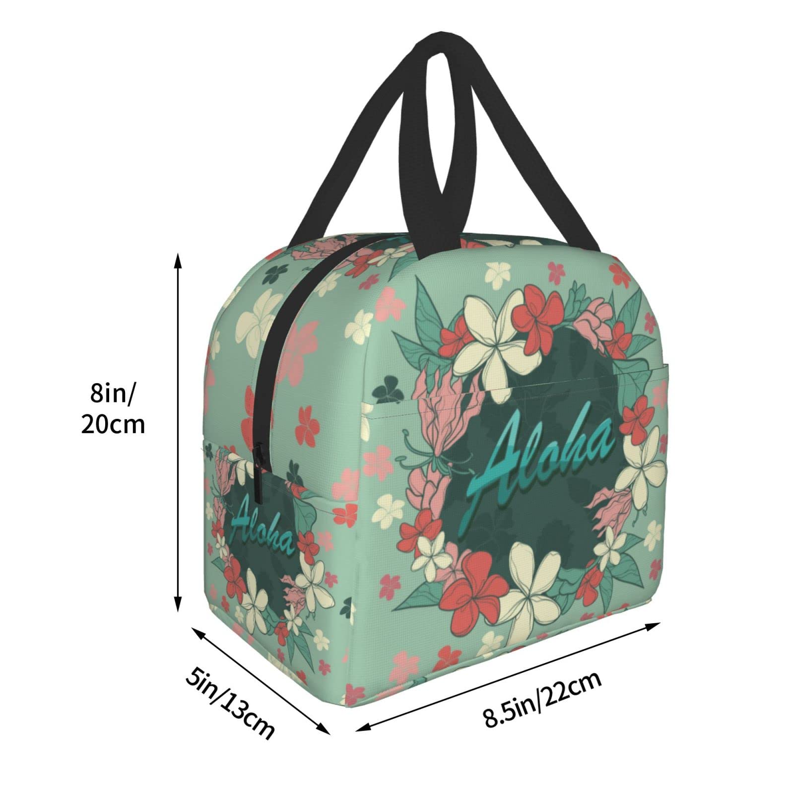 Stylish Insulated Lunch Box for Women & Men - Reusable Thermal Lunch Bag for Office, Camping, Hiking, Picnic, Beach & Travel - Keep Meals Fresh Anywhere