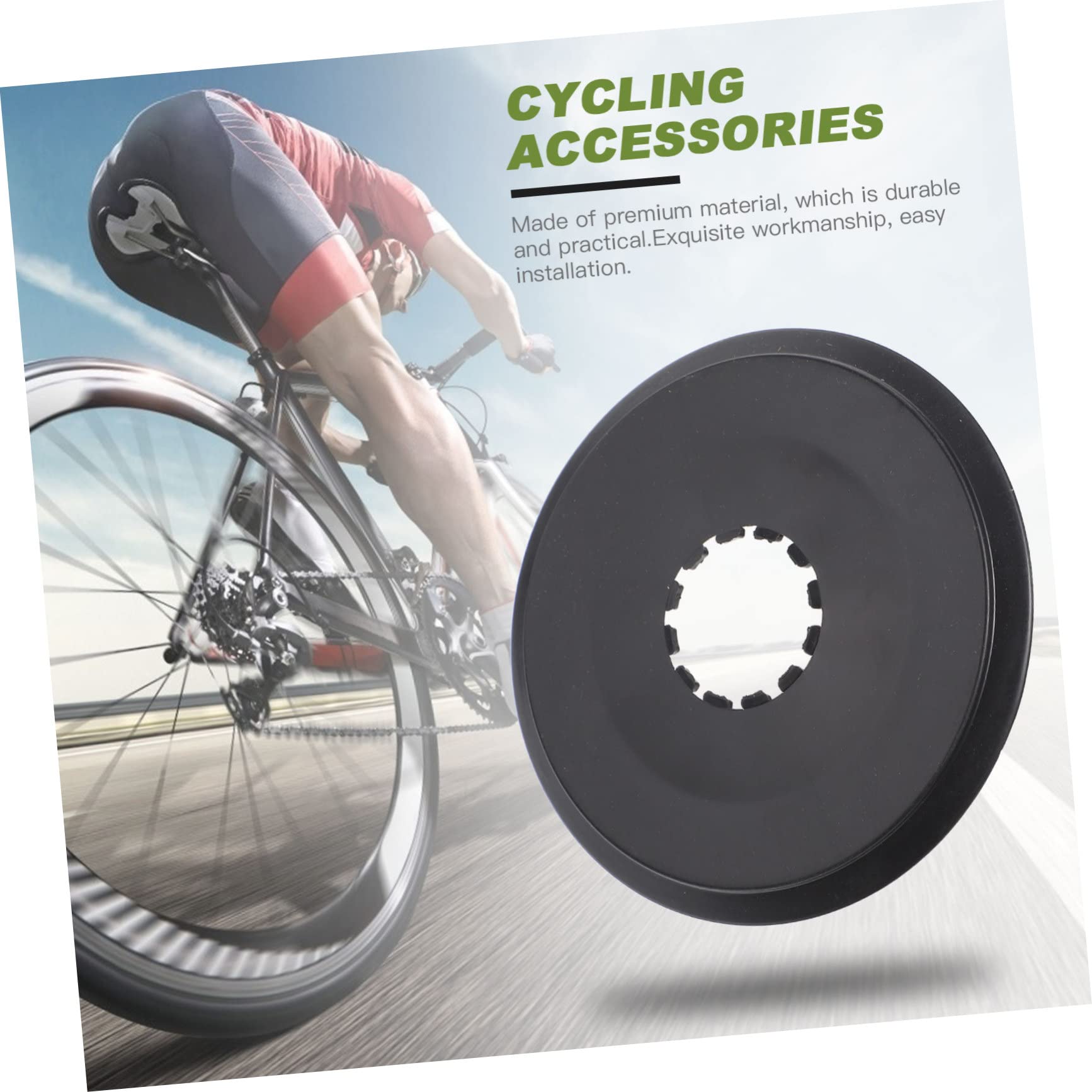 Mountain Bike Cassette Guard - Durable Rotary Freewheel Protector & Sprocket Cover for Bicycle Drivetrain Protection | Ideal for Trail Riding, Downhill & Urban Cycling