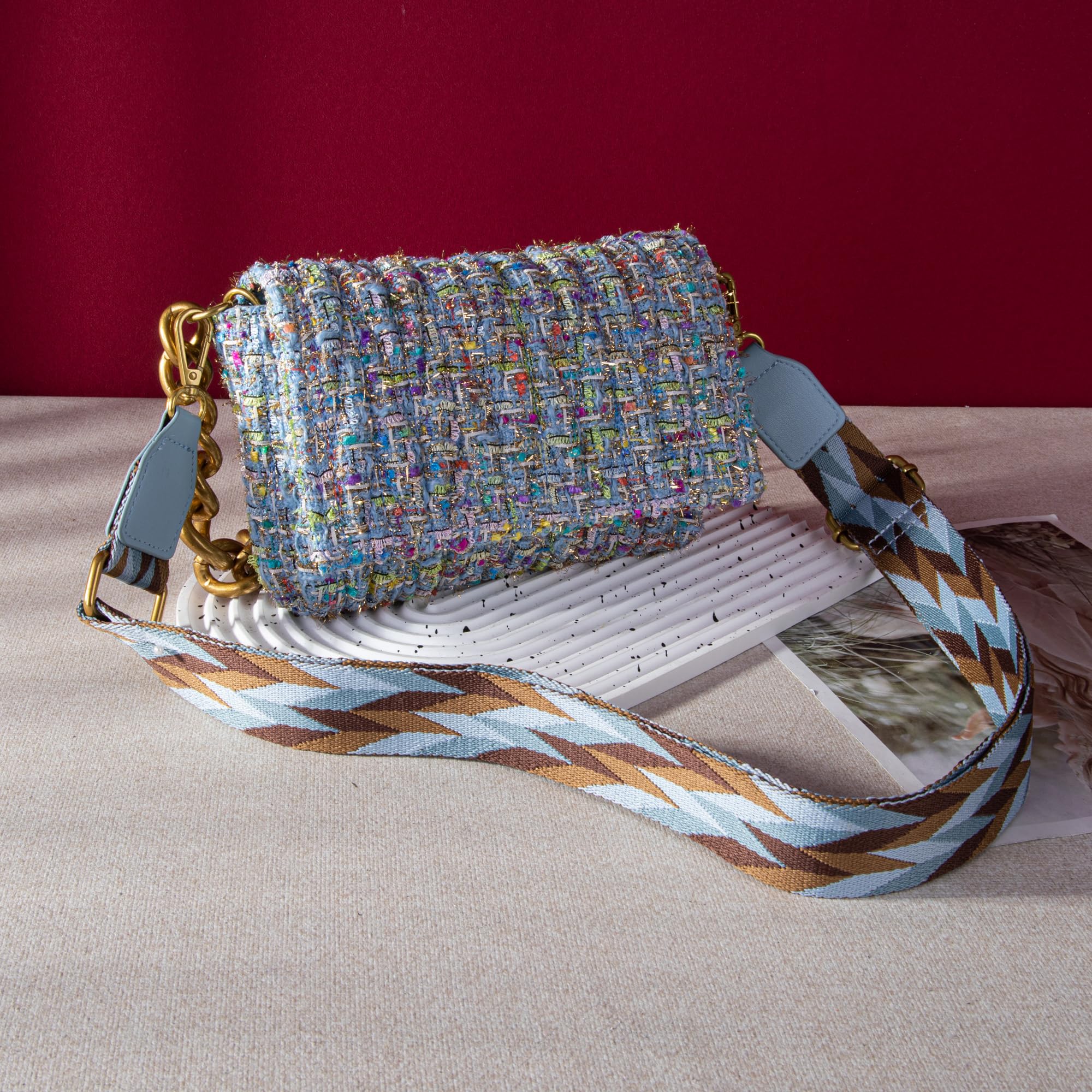 Montana West Quilted Crossbody Bag for Women - Stylish Small Purse & Top Handle Handbag - Perfect for Work, Travel & Everyday Use