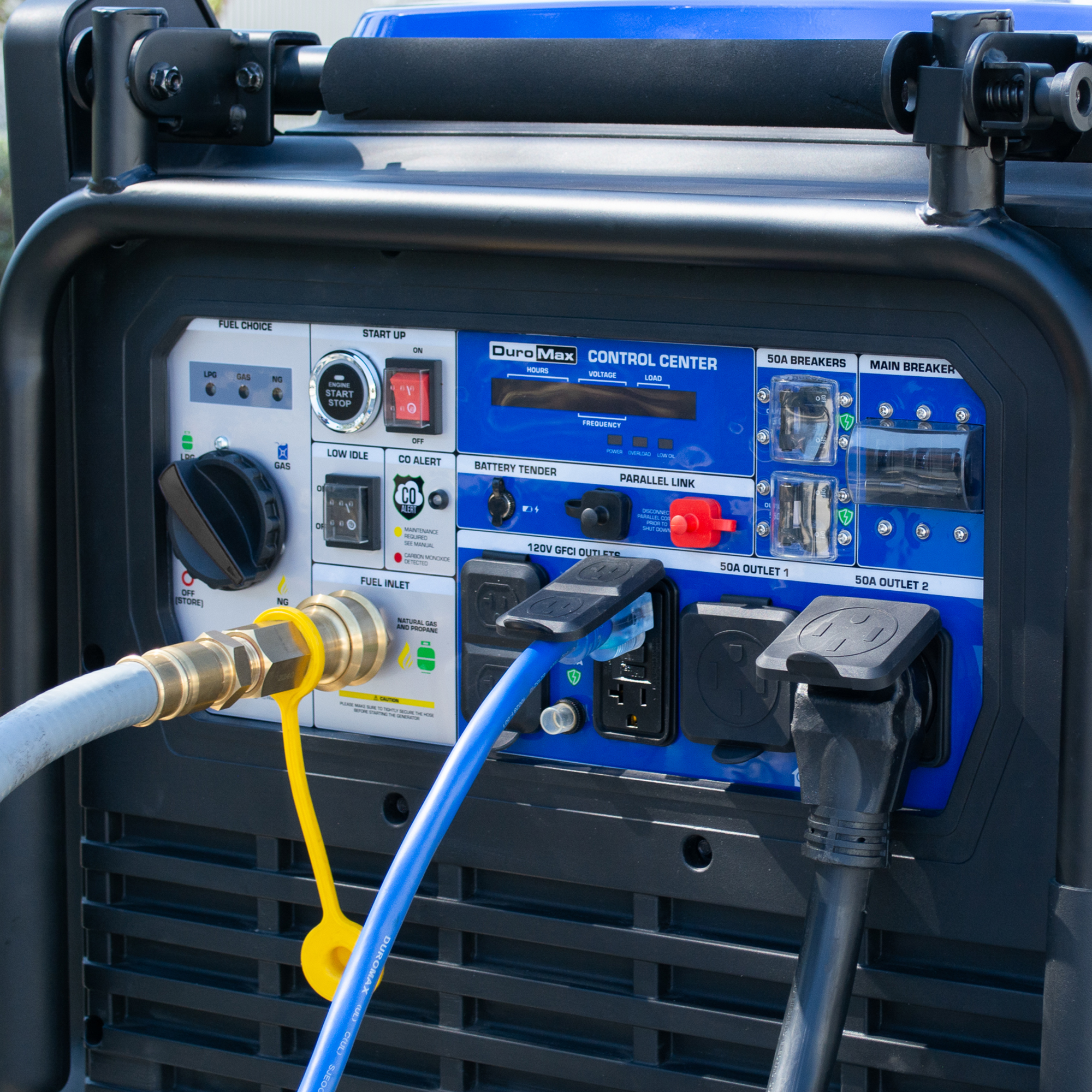 16,000 Watt Tri Fuel Portable Inverter Generator with CO Alert - Reliable Power for Camping, RV Trips & Emergency Backup