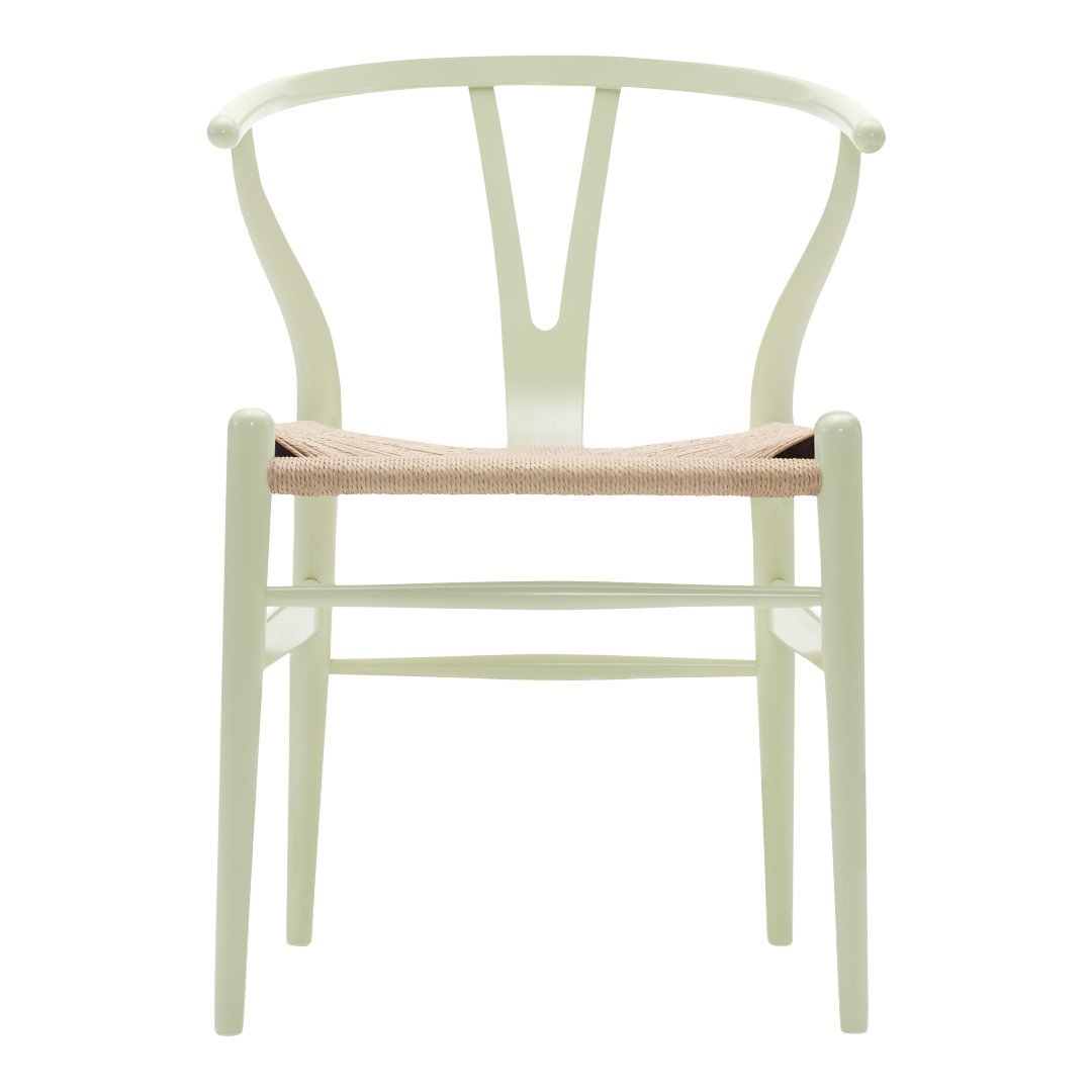 CH24 Wishbone Chair - Modern Scandinavian Dining Chair in Soft Colors | Perfect for Dining Rooms, Kitchens, and Home Offices
