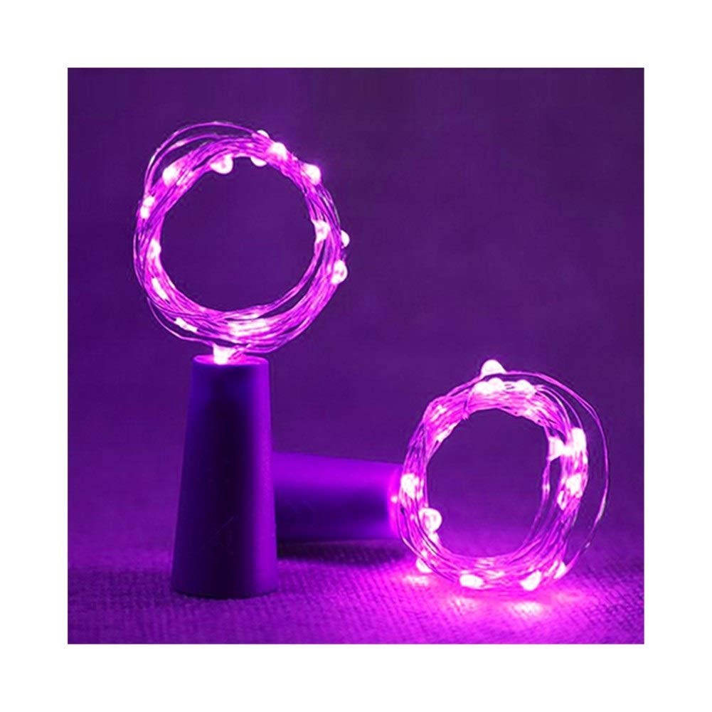 JINSUO Moonlight Star Fairy Lights - Battery Powered LED Wine Bottle Lights with Copper Wire, Cork & Garland for Christmas, Halloween, Wedding Party Decor - Perfect for Indoor & Outdoor Home Decoration