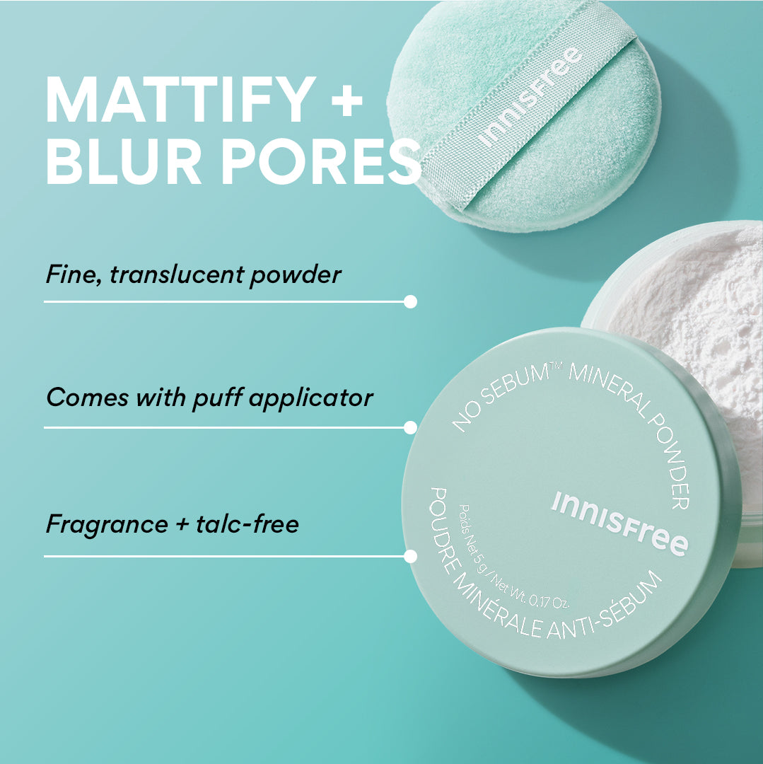 Oil-Free Matte Mineral Setting Powder - Translucent & Long-Lasting Makeup Finisher for Oily Skin | Perfect for Daily Use, Photo Shoots & Special Events