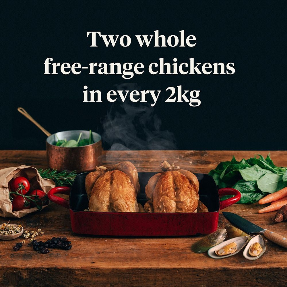 Premium Free Range Chicken Dry Dog Food - Grain-Free, High Protein Puppy Food for Small & Large Breeds - Perfect for Training, Weight Management & Healthy Growth