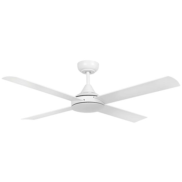 Eglo Stradbroke 48 Inch (122cm) DC Ceiling Fan with Remote Control - White - Perfect for Living Room, Bedroom, and Outdoor Patio Cooling