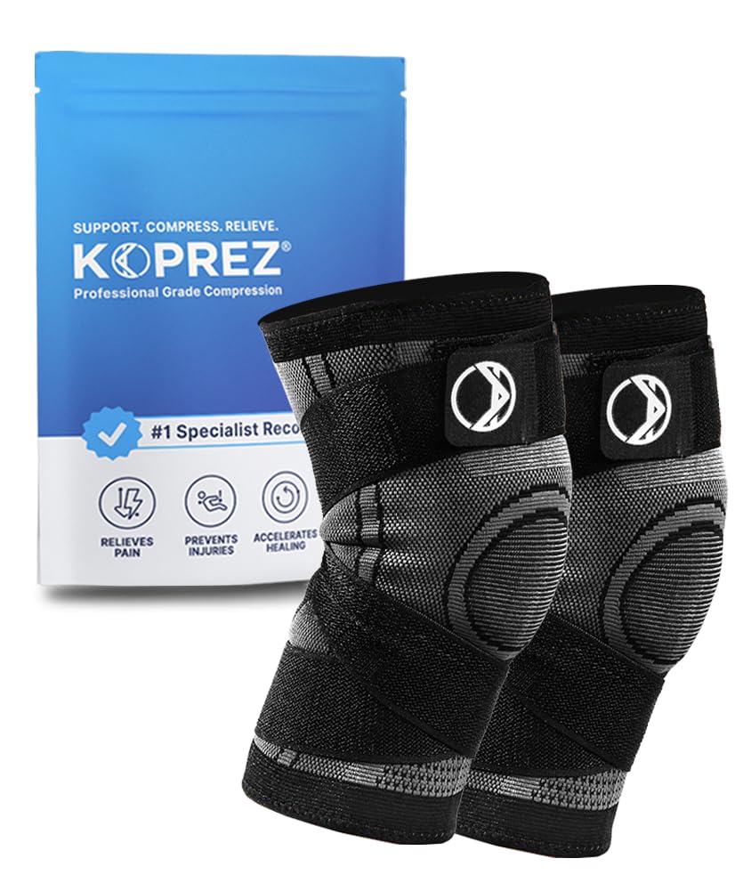 Knee Compression Sleeve for Women & Men - Breathable Knee Brace Support for Pain Relief, Arthritis, Running & Workout - Ideal for Sports, Gym, Hiking & Daily Activities