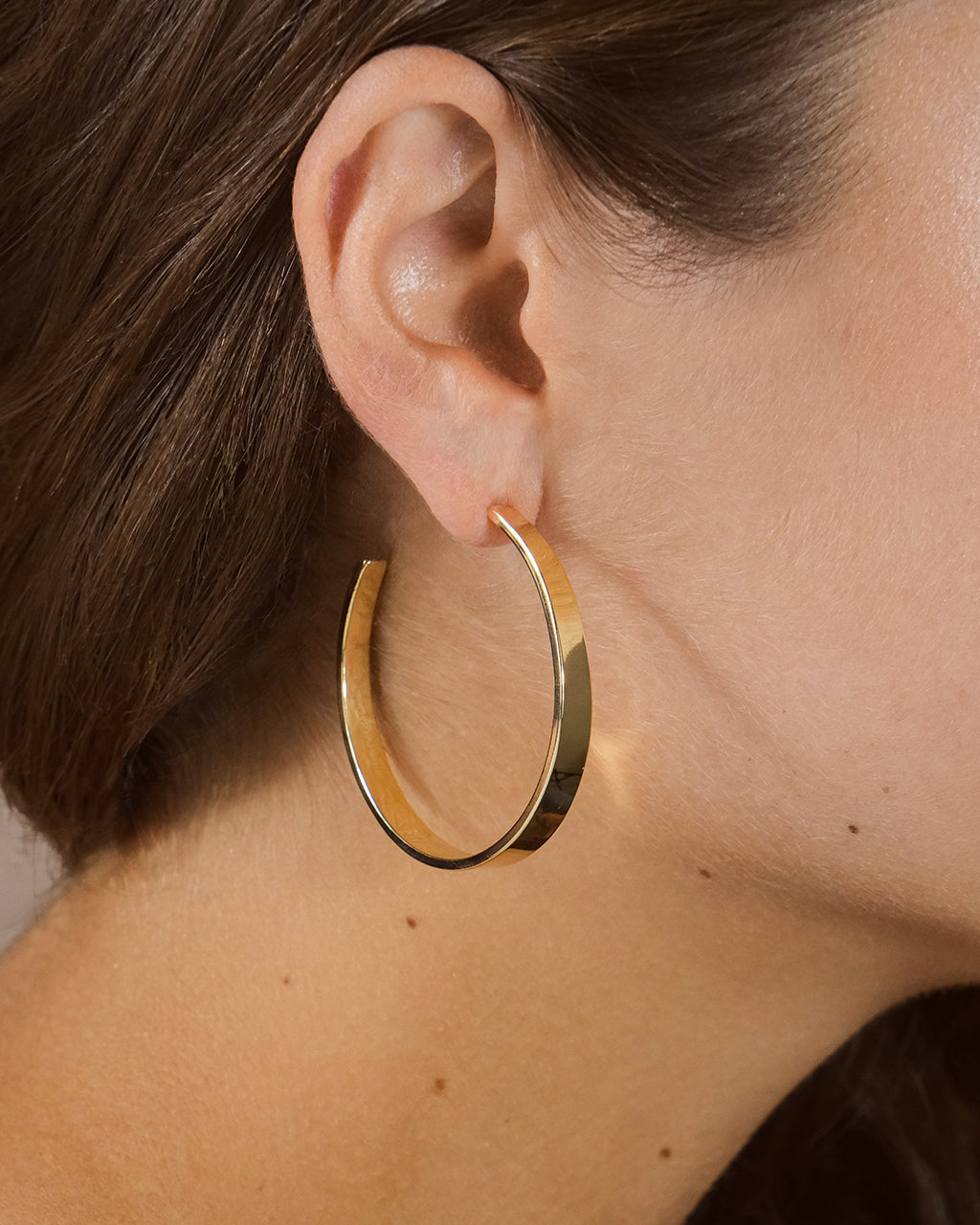 Graduating Hoop Earrings for Women - 14K Gold Plated Elegant Circle Earrings - Perfect for Graduation Gifts, Parties & Everyday Wear