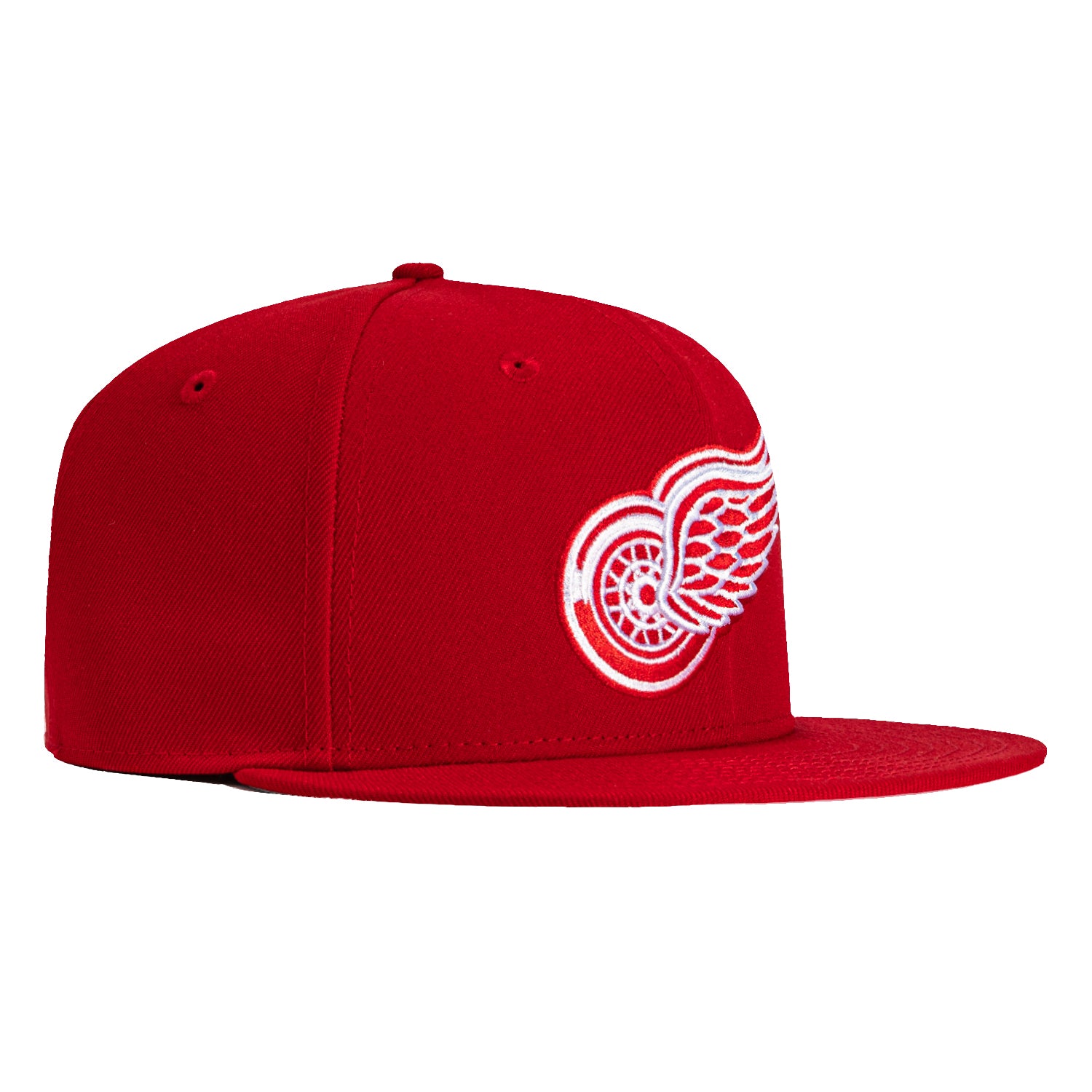 New Era 59Fifty Detroit Red Wings On-Court Performance Baseball Cap - Adjustable Snapback Hat for Men & Women - Perfect for Baseball Games, Sports Fans and Streetwear Fashion