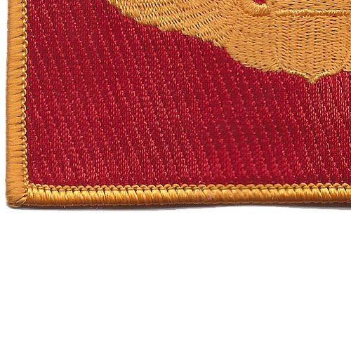 Command Pilot Wings Patch - Red & Gold Embroidered Badge for Military Uniforms, Caps & Jackets | Perfect for Aviation Enthusiasts & Collectors