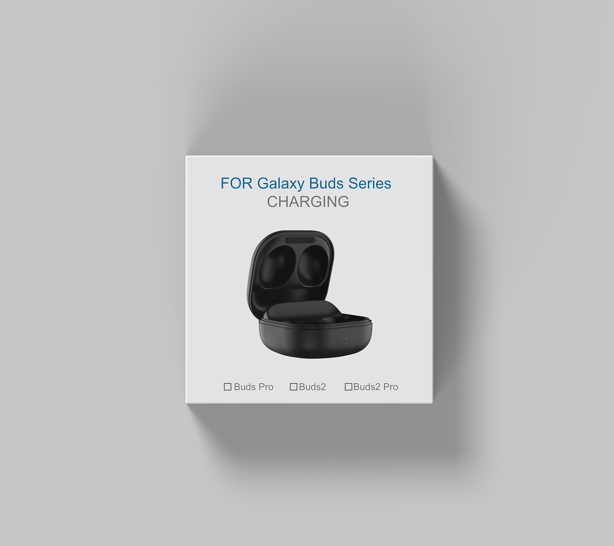 Samsung Galaxy Buds 2 Wireless Charging Case Replacement - Bluetooth Pairing Sync Button, Fast Charging Compatible with Galaxy Buds 2 (Earbuds Not Included) | Perfect for Travel, Workout & Daily Use