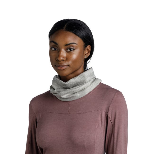 BUFF Merino Lightweight Prints Matewa Cloud - Soft & Breathable Wool Base Layer for Hiking, Running & Outdoor Activities