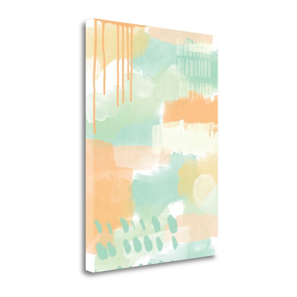 Abstract I By Linda Woods - Premium Fine Art Giclee Print on Gallery Wrapped Canvas - Ready to Hang Wall Art - Perfect for Living Room, Bedroom & Office Decor