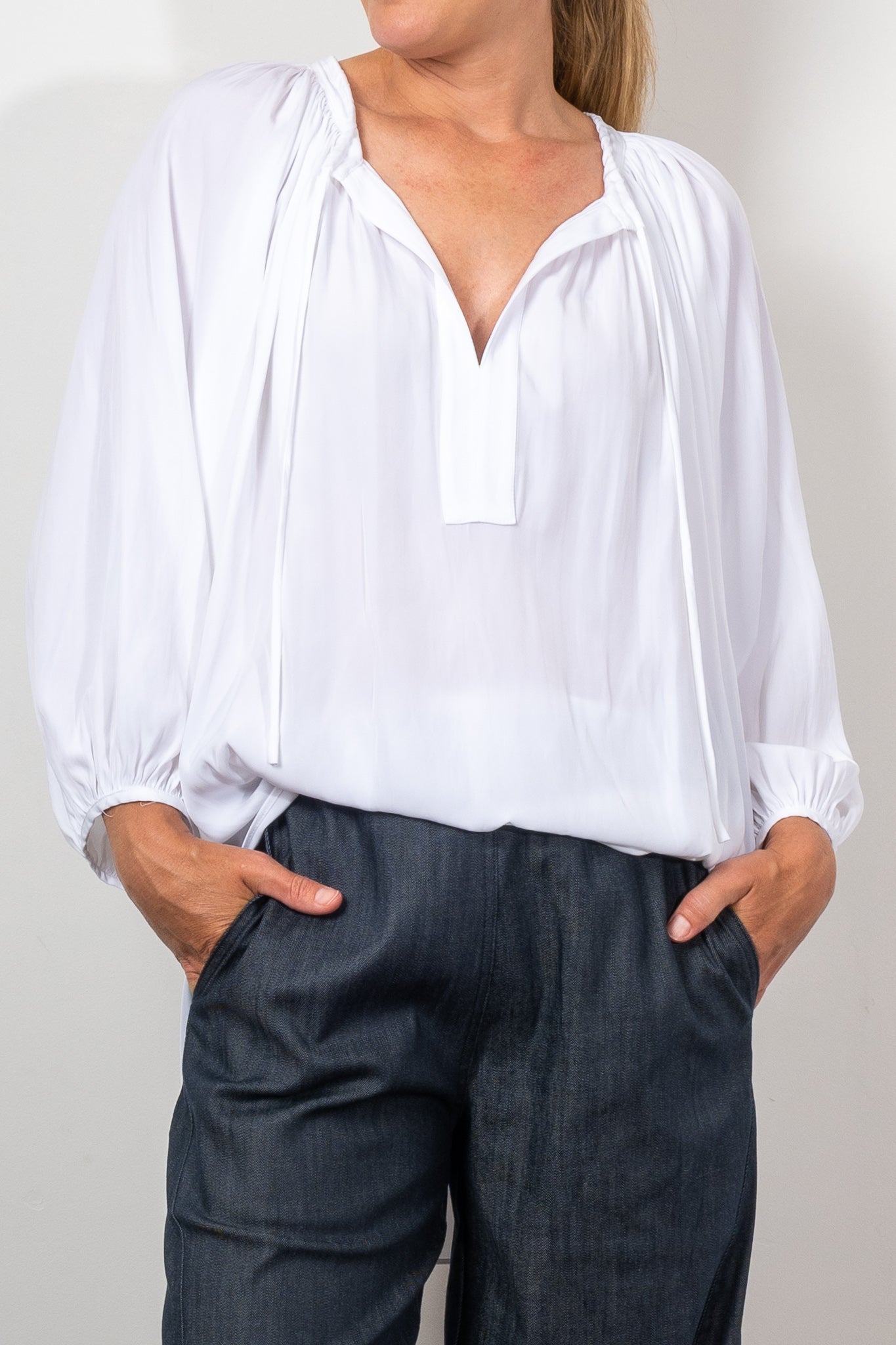 Mela Purdie Artisan Blouse Mache - Handmade Bohemian Top for Women | Perfect for Casual Wear, Date Nights & Summer Outfits