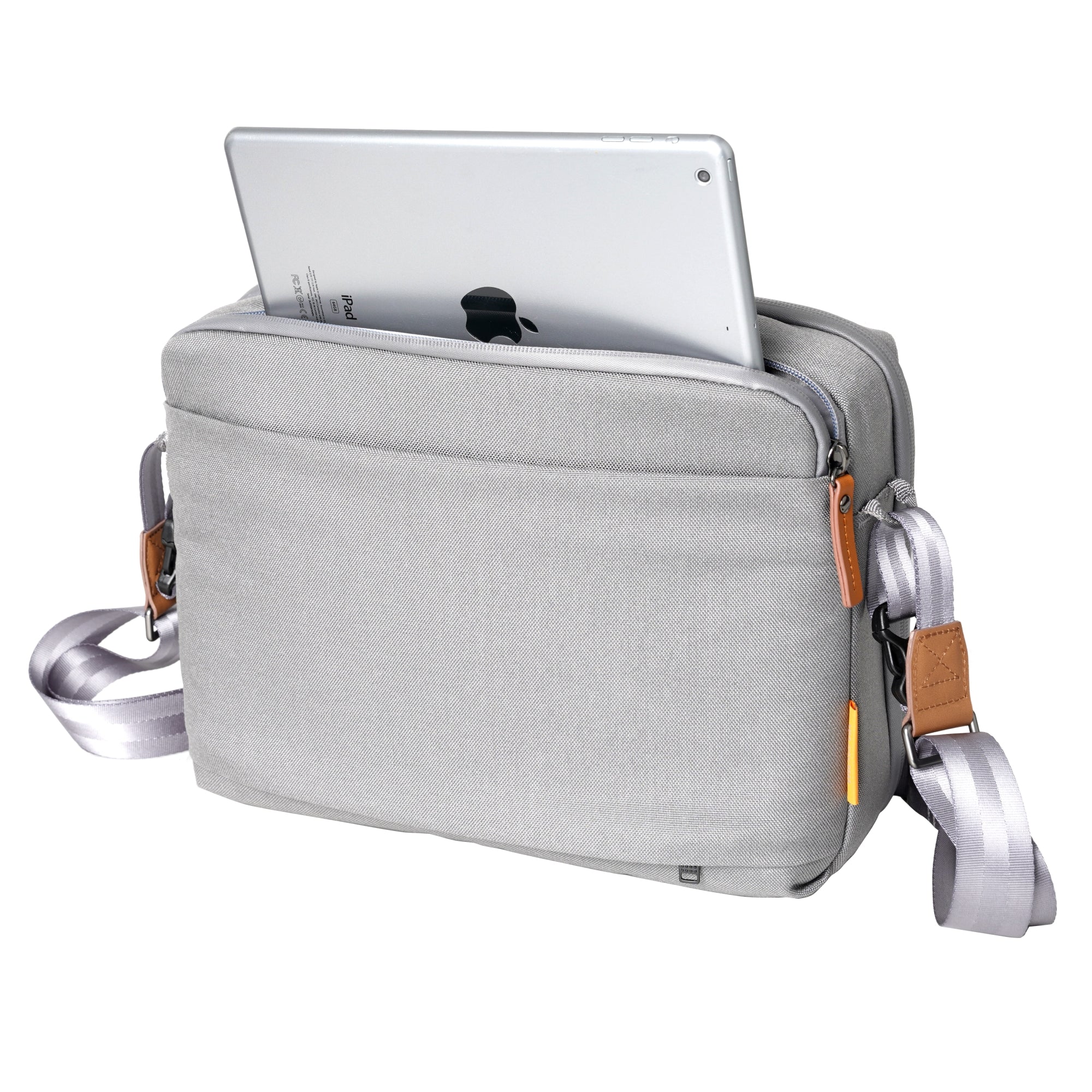 VEO City TP33 GY Tech Bag - Waterproof Laptop Backpack with USB Charging Port, Anti-Theft Design for Men & Women - Perfect for Work, Travel & College (Gray)