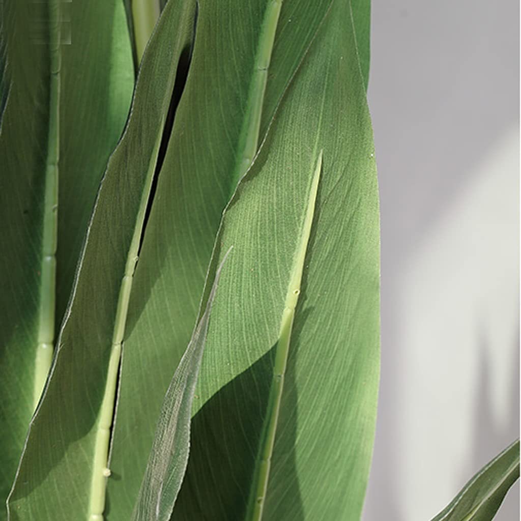 Artificial Strelitzia Fake Tree - Large Bird of Paradise Potted Plant for Indoor & Outdoor Decor - Modern Faux Plant for Home, Office, Wedding & Gift Giving