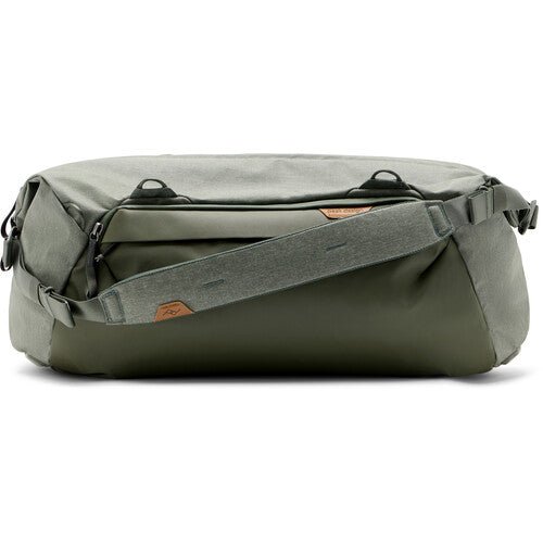 Peak Design Travel Duffel Bag 50L - Lightweight Waterproof Duffel for Travel, Gym & Outdoor Adventures (Sage Green) - Perfect for Weekend Trips, Hiking & Sports Gear Storage