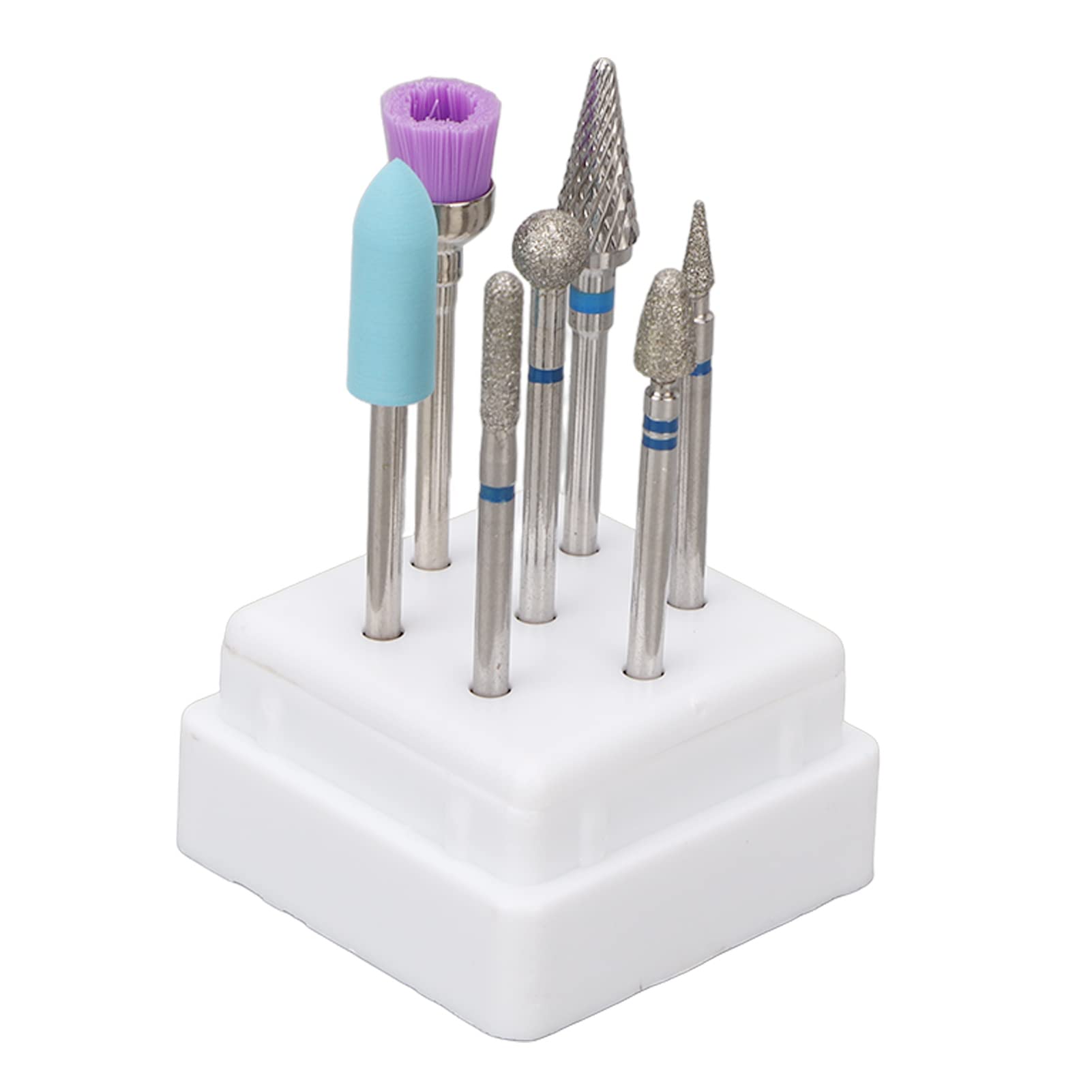 Professional Nail Grinding Bits Set - High-Speed Nail Drill Bits for Salon & Home Manicure | Fast Nail Polish Removal, Acrylic & Gel Nails | Perfect for Nail Technicians & DIY Enthusiasts