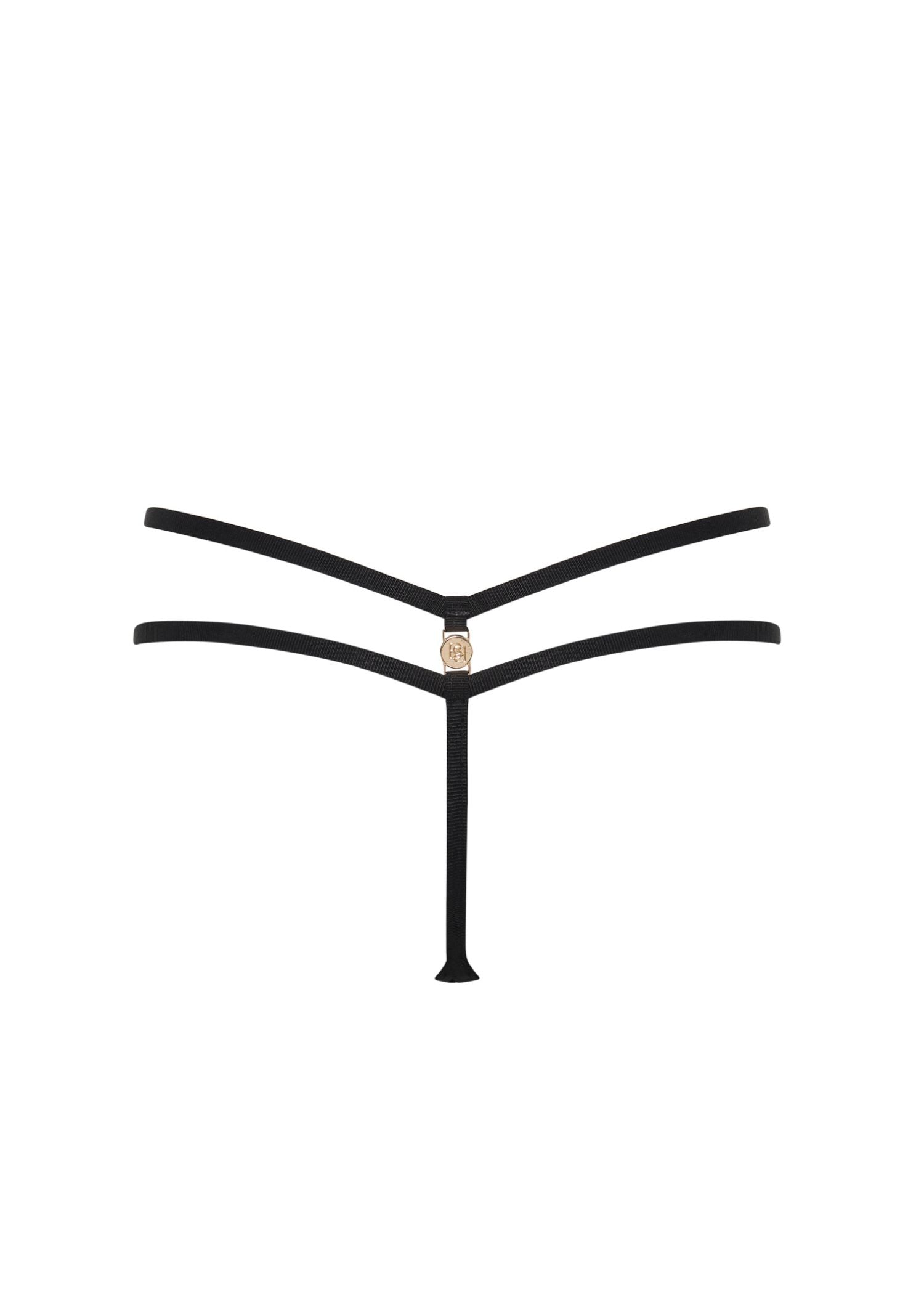 Nina Thong Underwear for Women - Comfortable Black Thong Panties for Everyday Wear | Perfect for Yoga, Workout & Daily Use