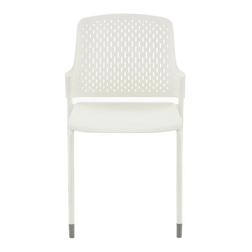 Safco Next Polypropylene Stack Chair - Set of 4 - Durable & Lightweight Office Chairs for Conference Rooms, Classrooms, and Events